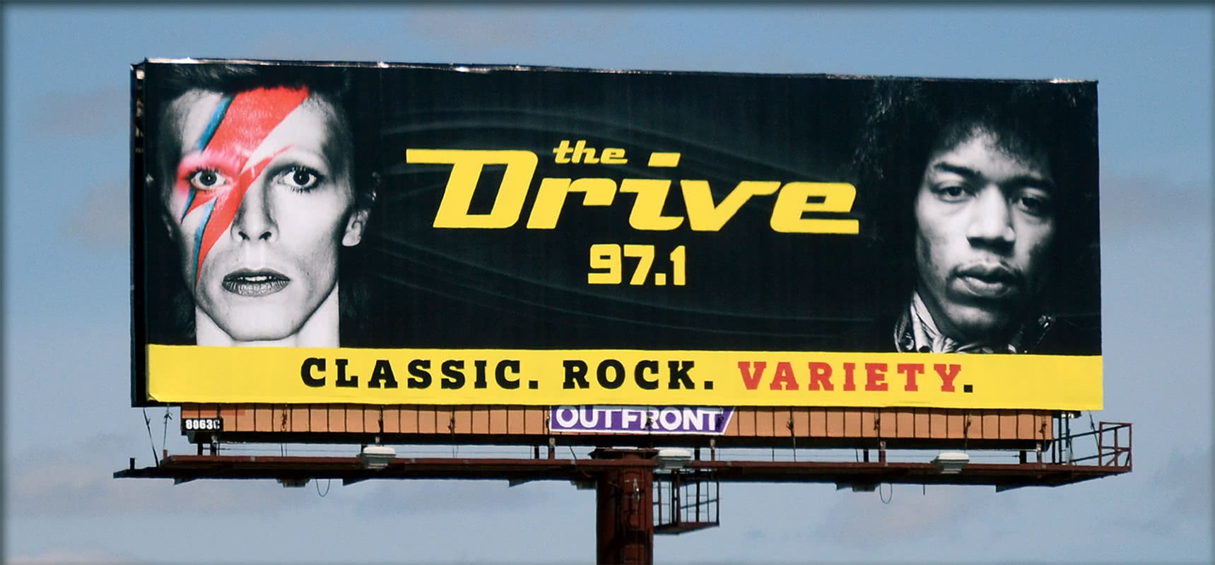 97.1 The Drive - Classic Rock Variety - Radio Station Billboard