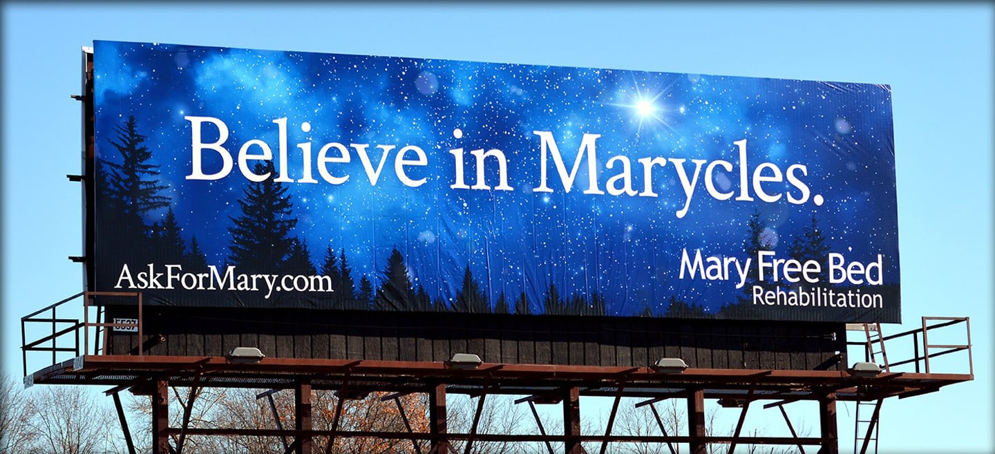 Believe in Marycles Billboard