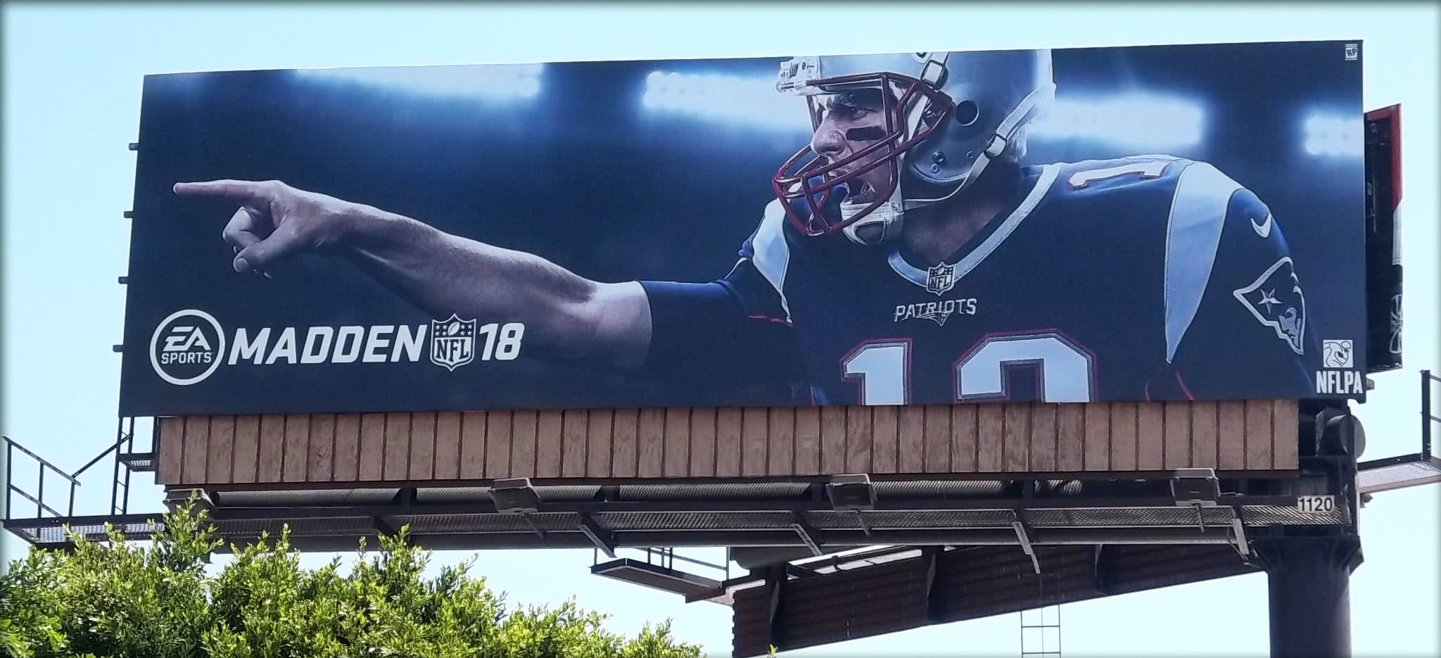 Madden 18 Billboard