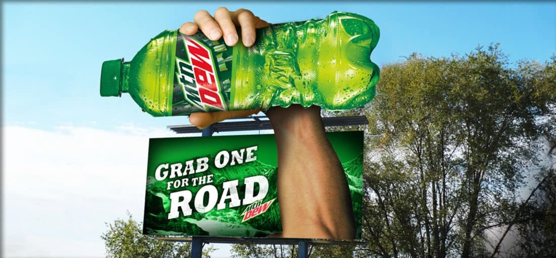 Mountain Dew Double Billboard