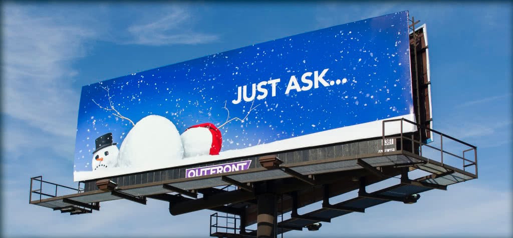 Snowman - Just Ask... Billboard