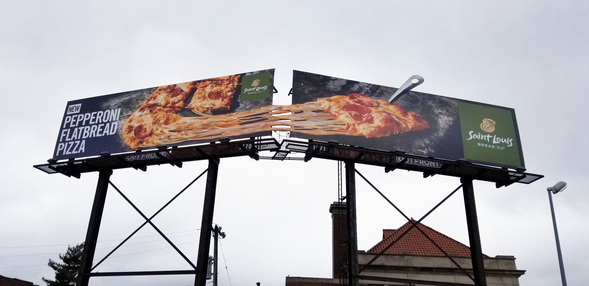 Saint Louis Bread Co. Pepperoni Flatbread Pizza